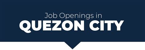 job hiring quezon city|Quezon City Jobs in Philippines .